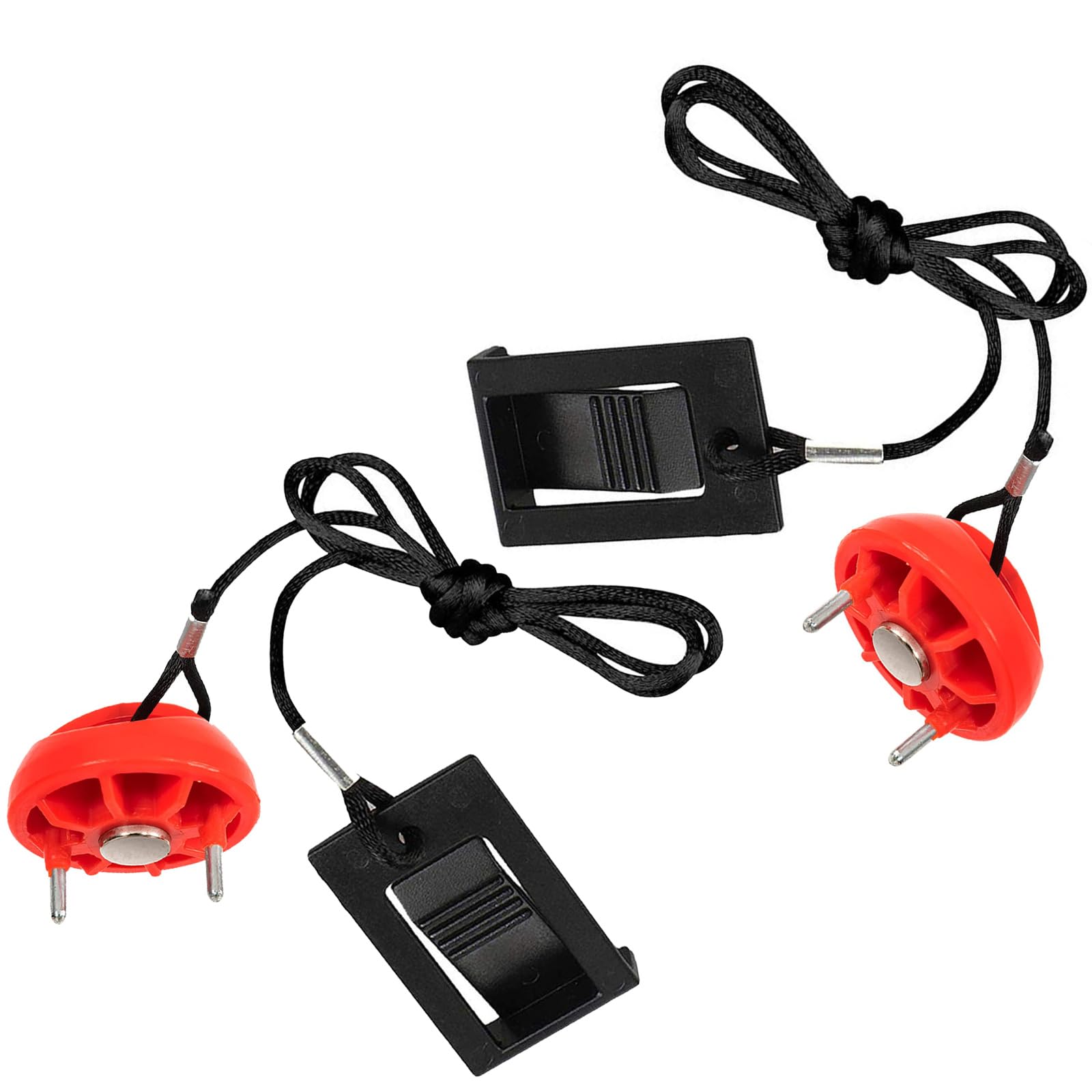 Treadmills Safety Key, Treadmill Universal Magnet Key Replacement Safety Key - 2pcs, for NordicTrack, Proform, Image, Weslo, Reebok, Epic, Golds Gym, Healthrider Treadmills