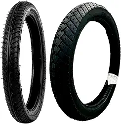 2 Pneus Dianteiro e Traseiro Maggion Cg Titan 125 150 Fan 160 Ybr - C/Câmara