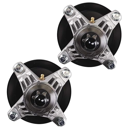 Miniatura 7 de 8TEN Kit de reconstrucción de cubierta para MTD Cub Cadet Craftsman de 42 pulgadas XT1 LT42 T8000 XT2 LX42 Hoja de husillo de cinturón de husillo