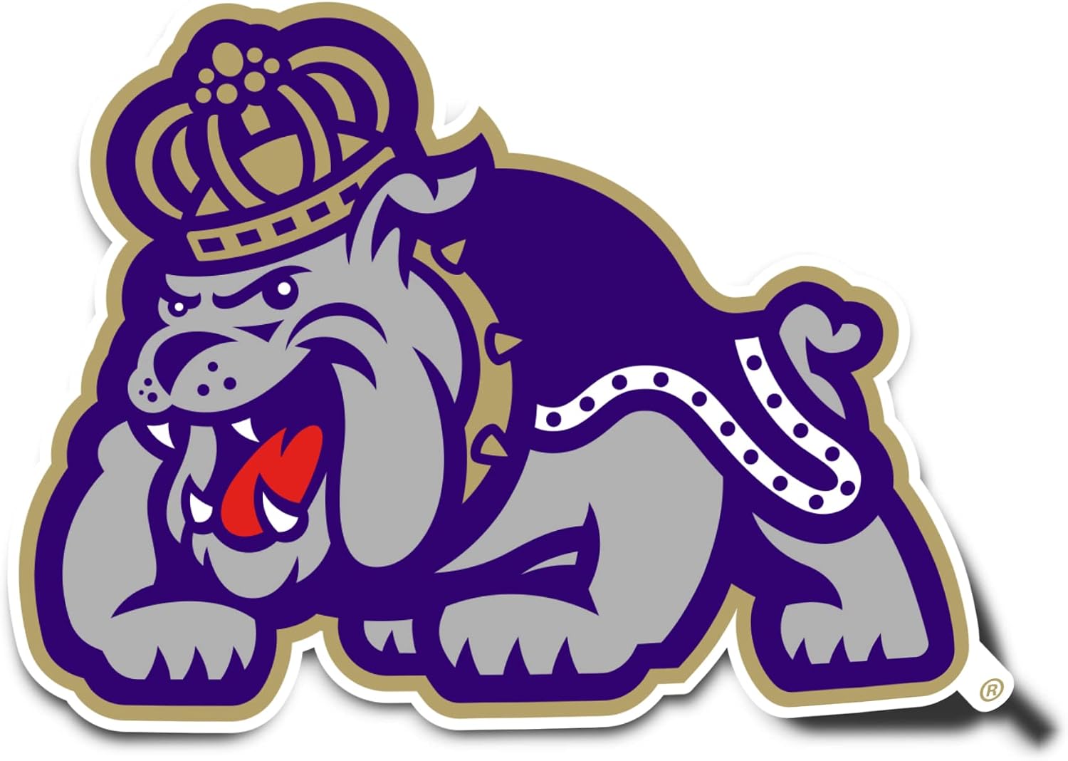 Desert Cactus James Madison University Sticker JMU Dukes Vinyl Decal Laptop Water Bottle Car Scrapbook (IND 005)