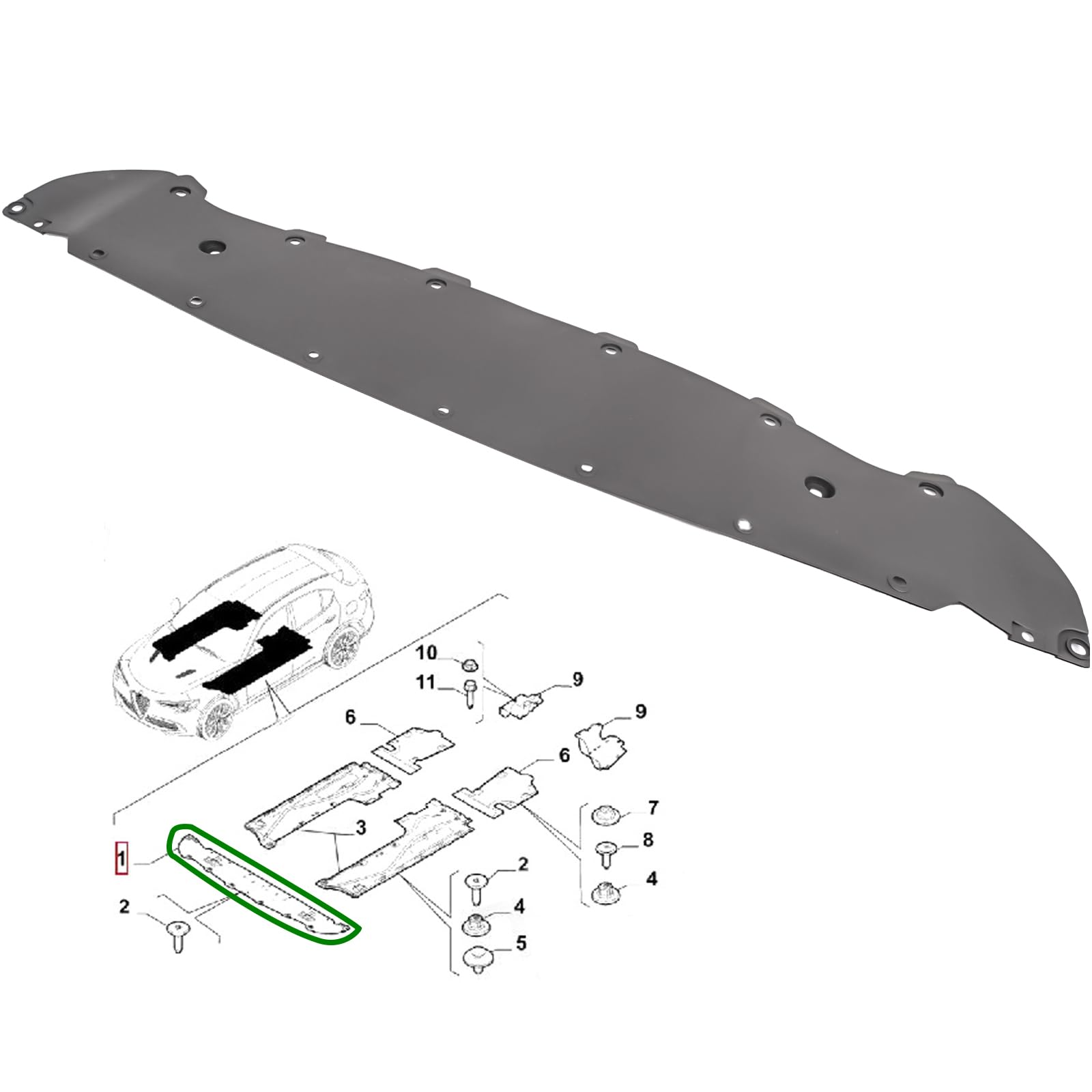 エルシードアルファ Amazon.com: Front Skid Plate Replacement for 2017-2024 Alfa Romeo