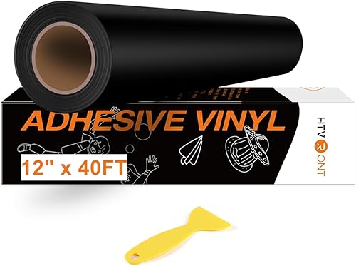 Miniatura 25 de Vinilo para Cricut – Juego de hojas de vinilo adhesivas permanentes – Hojas de vinilo de 12 x 12 pulgadas / 30.48 x 30.48 cm. y hojas de cinta