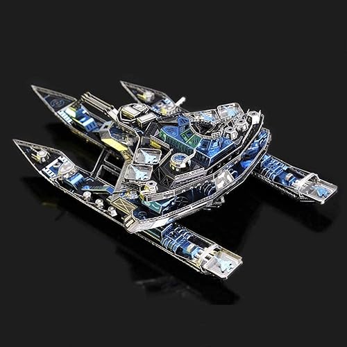 Vista 8 de Microworld Rompecabezas de metal 3D, kit de modelo de metal número 1, gran desafío para adultos, rompecabezas 3D para adultos, rompecabezas