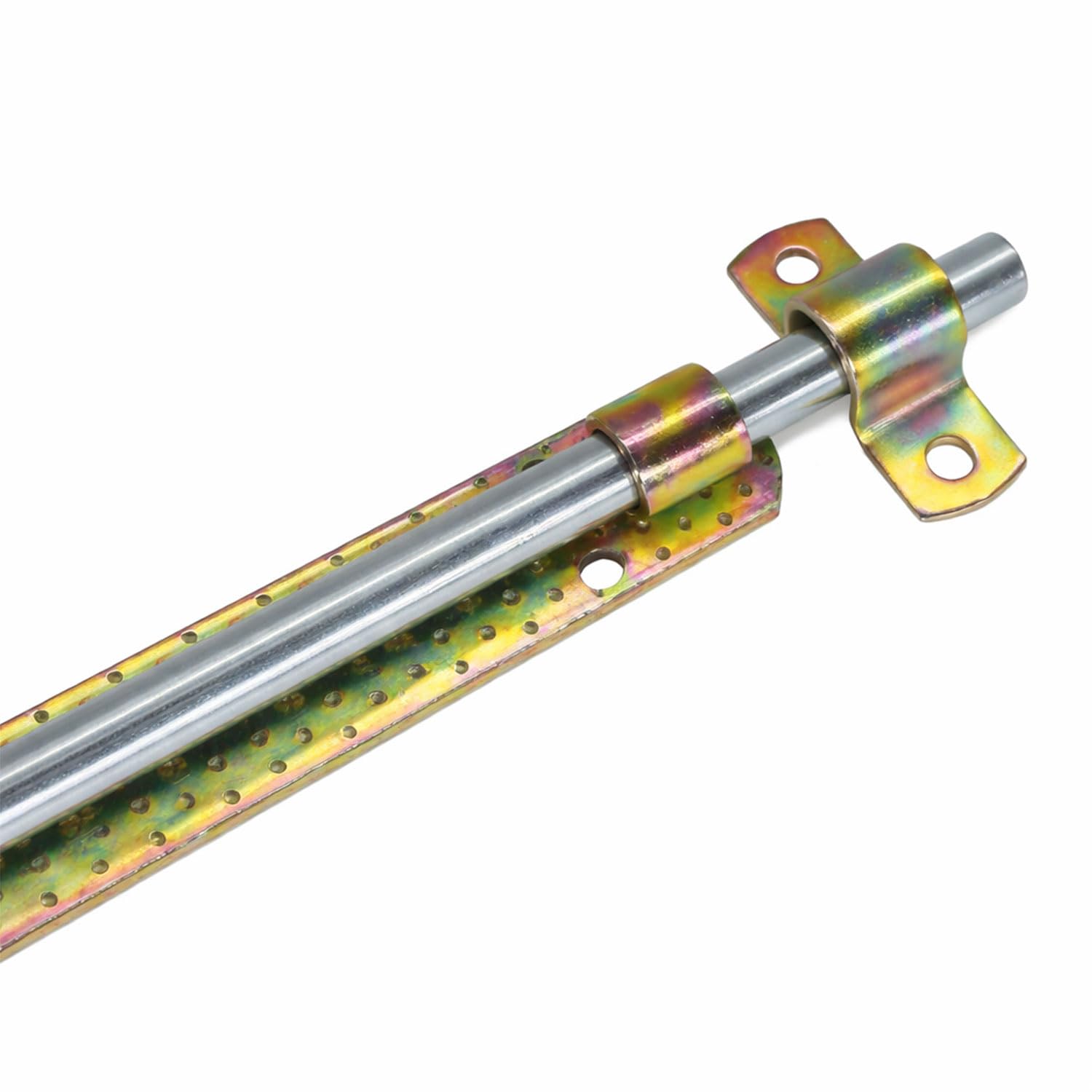 Yaylı Ferforje Mavzer Sürgü 35x300mm Kapı Pencere Kilidi Dayanıklı Metal Güvenlik Sürgüsü