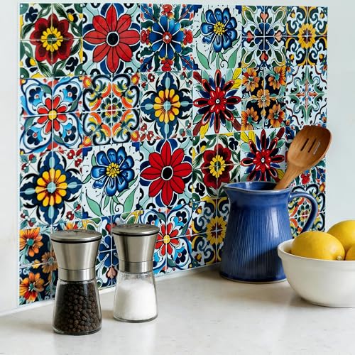 MurArtis Mexican Talavera Tile Stickers