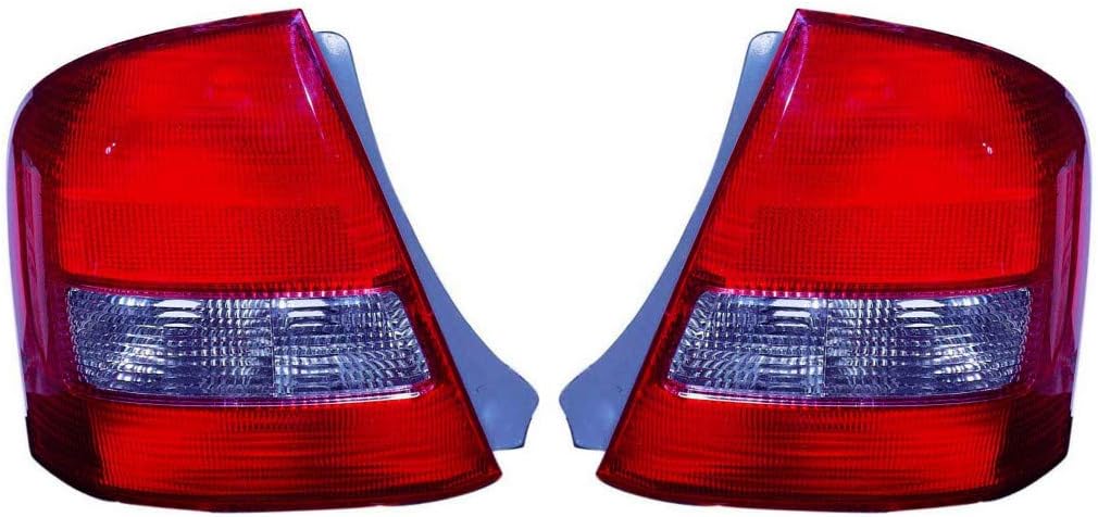 For Mazda Protege Tail Light Assembly 2002 2003 Pair Driver and Passenger Side | DOT Certified | MA2800112