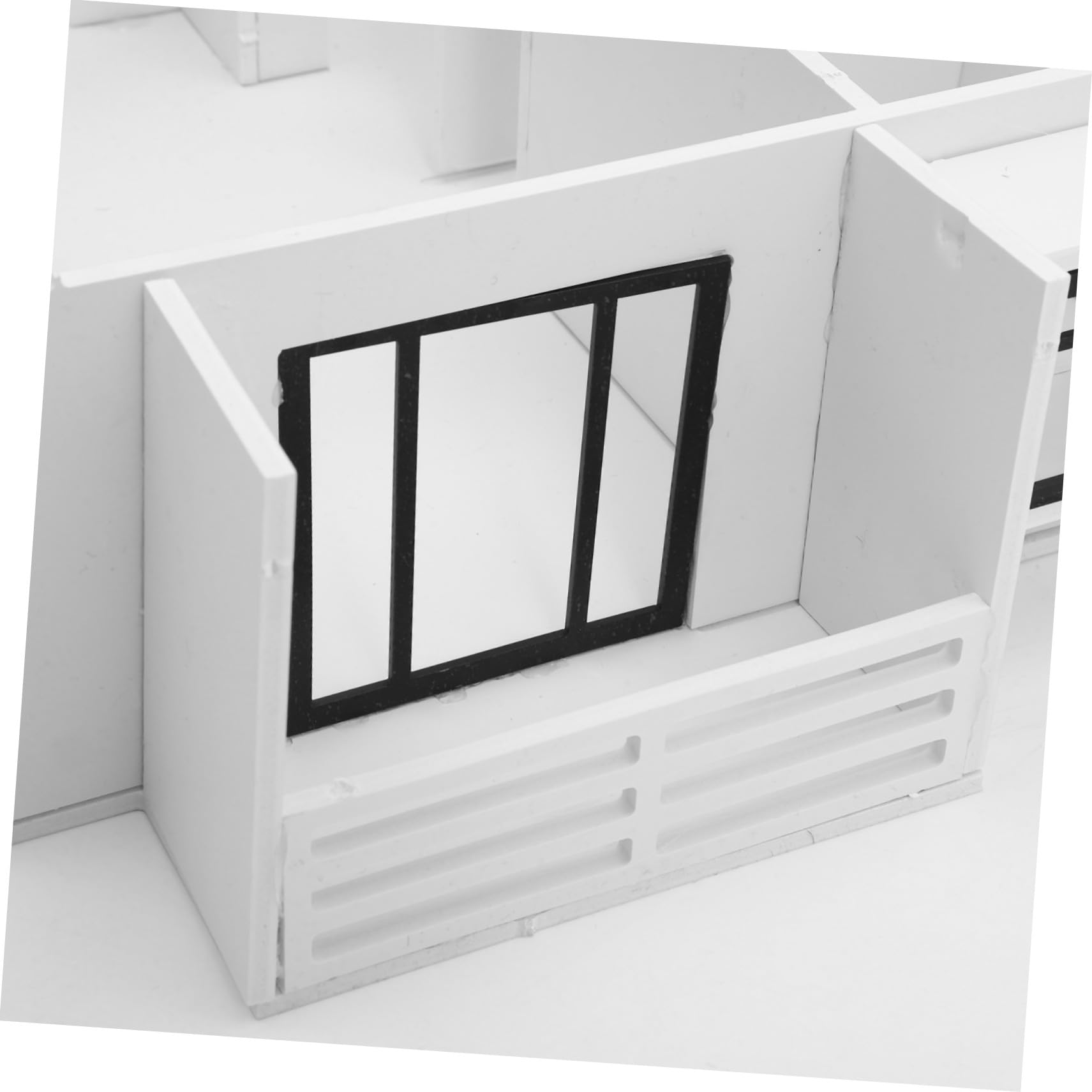 SHINEOFI 1:25 Maßstab Innenwohnungsgrundriss Satz aus Pvc und Acryl Einfacher Zusammenbau Architekturmodell für Home Design Enthusiasten und Modellbau