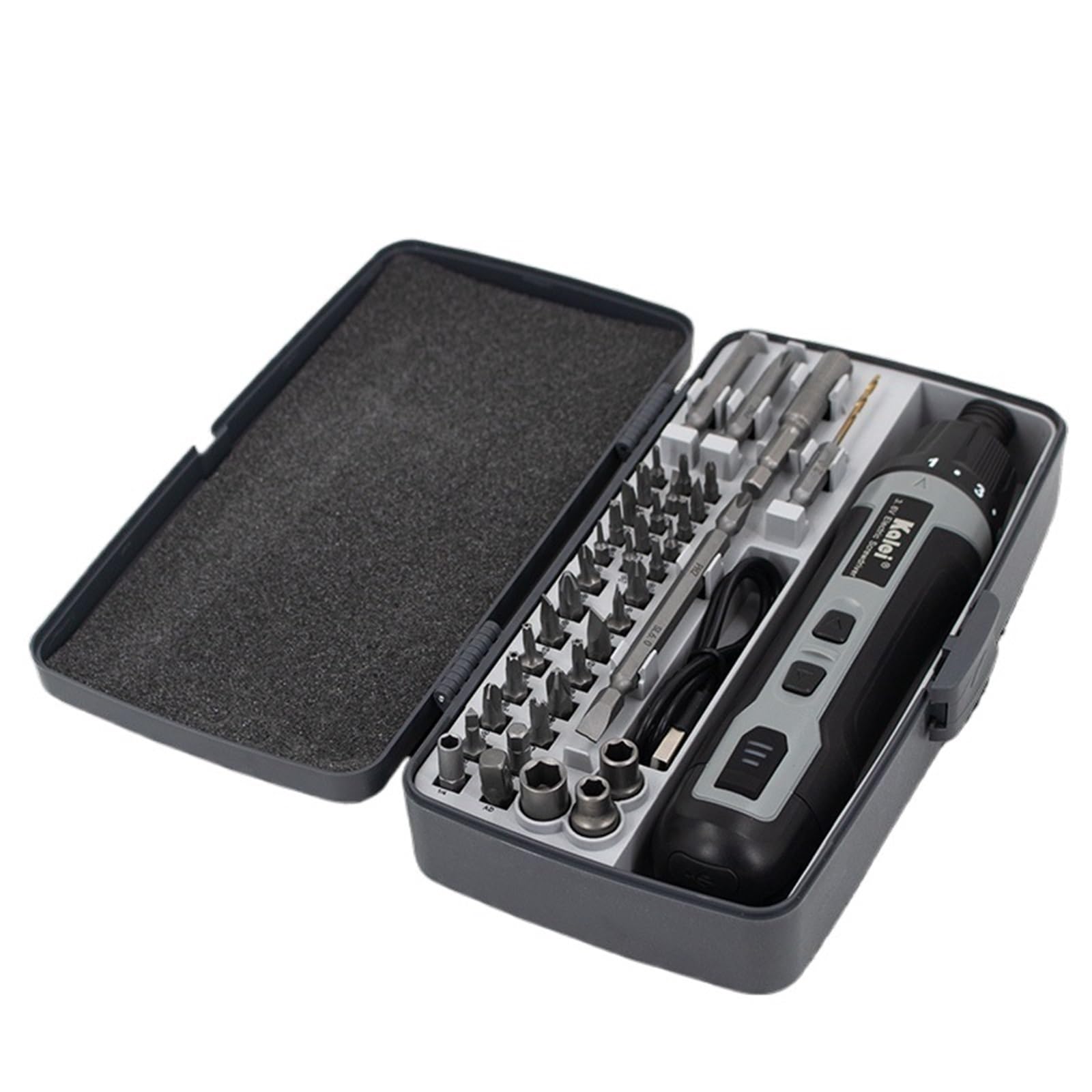 Electric Screwdriver Tool Set 3 6V Mini Electric Screwdriver Multi-function Electric Screwdriver with Multiple Bits