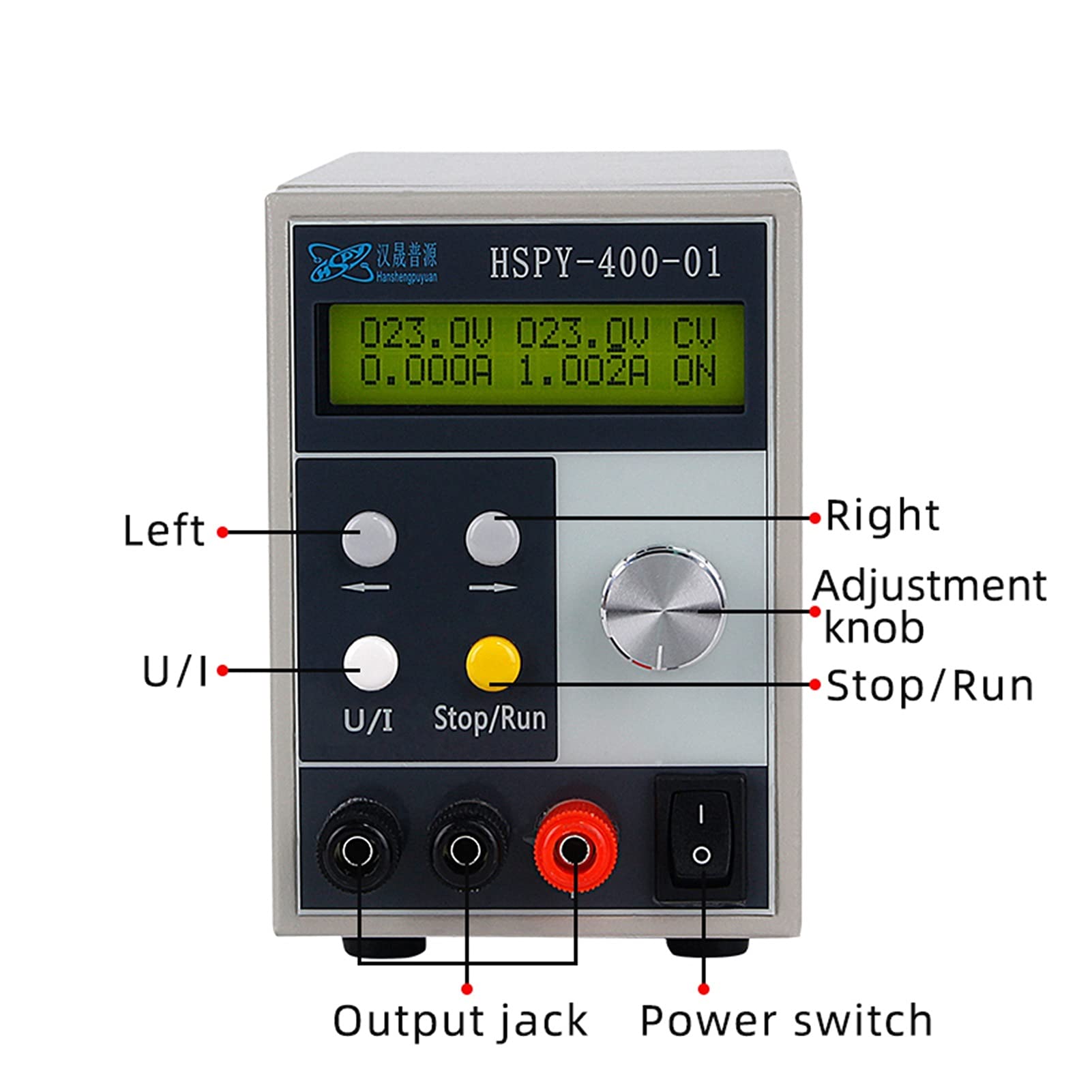 Regulowany zasilacz laboratoryjny, 400 V 1 A, 120 V 1 A, 30 V 10 A, stabilizator napięcia, regulator prądu, zasilacz przełączający do użytku laboratoryjnego
