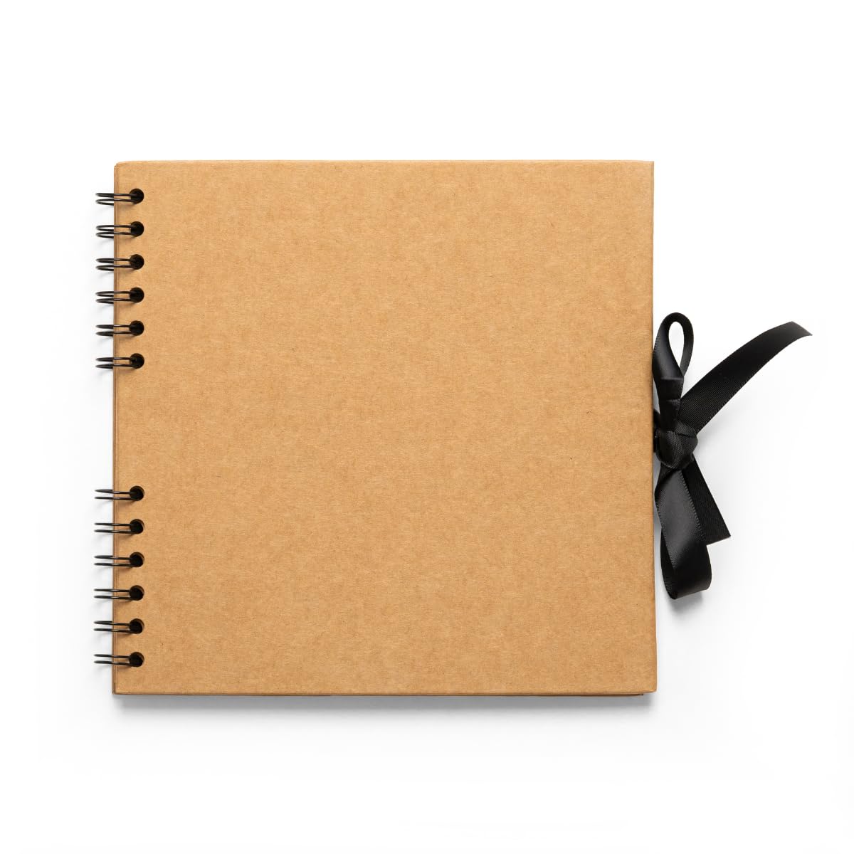 Hawksbill Brown Scrapbook Photo Album 60 Pages – 21Cmx 21Cm Kraft Scrapbook Album Wedding Picture Scrap Book 180Gsm Memory Book Ideal For Photos Souvenirs & Memories