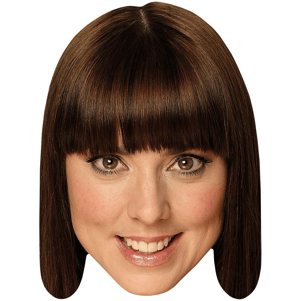 Melanie C (Fringe) Celebrity Mask, Flat Card Face, Fancy Dress Mask