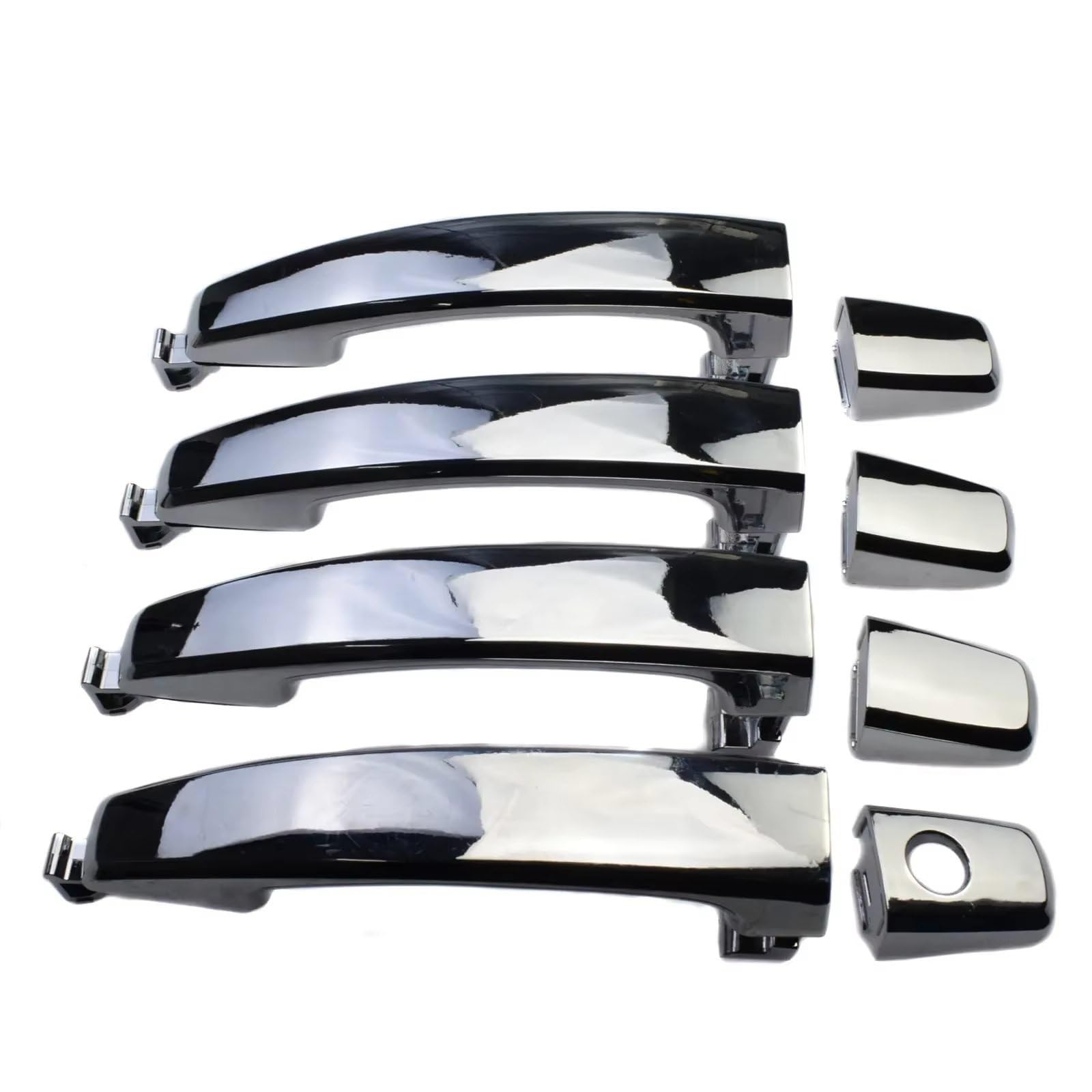 Poignée porte voiture Chevrolet Captiva Aveo Saturn 2007-2015 chromé 96468266 4pcs