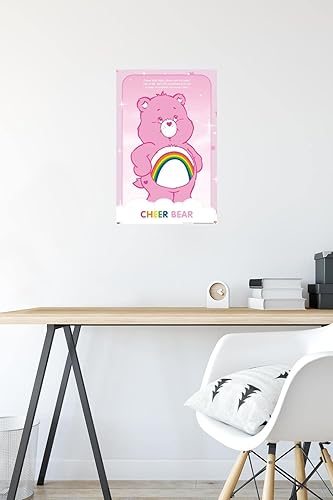 Miniatura 4 de Care Bears - Póster de pared de oso animador, 22.4 pulgadas de largo x 14.7 pulgadas de ancho, versión premium sin marco