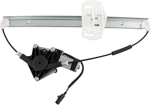 Vista 374 de TRQ Regulador de Elevalunas Eléctrico Trasero Izquierdo y Conjunto del Motor del Lado del Conductor Compatible con Chevrolet Cruze 2012-2015 2016
