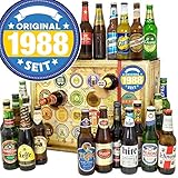 Original seit 1988 + 24 Biersorten aus aller Welt im Adventskalender + 24 Biere aus der Welt 2024 2025
