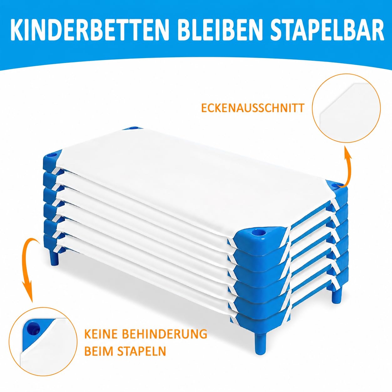 10er- Set Kinderbett Spannbettlaken für Kita, 130 x 60 cm Weiße Kinder Bettlaken, Mikrofaser Baby Bett Spannbetttucher für Kindergarten Krippenbett Kinderwagen Reisen, Standardgröße