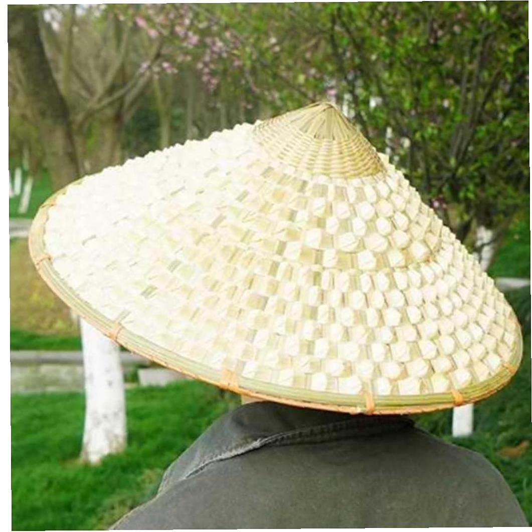 Rice Paddy Hat Portrait Of A Woman Working In The Rice Fields Of
