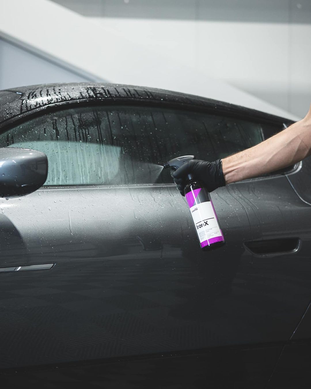 CARPRO IronX Iron Remover: Stops Rust Spots and Pre-Mature Failure of the Clear Coat, Iron Contaminant Removal - 500mL with Sprayer (17oz)