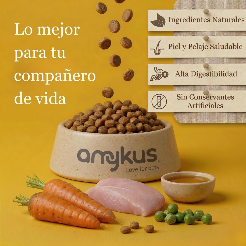 Grain Free Turkey 8 kg | Pienso para Perros Adultos | Sin Cereales | con Pavo | Alta Digestibilidad | Sensibilidad e Intolerancias Alimentarias