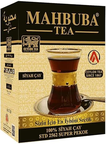 Mahbuba Tea STD 2562 Super Pekoe Imported Ceylon Sri Lanka Ceylon Leak Black Leaf Tea 400gr