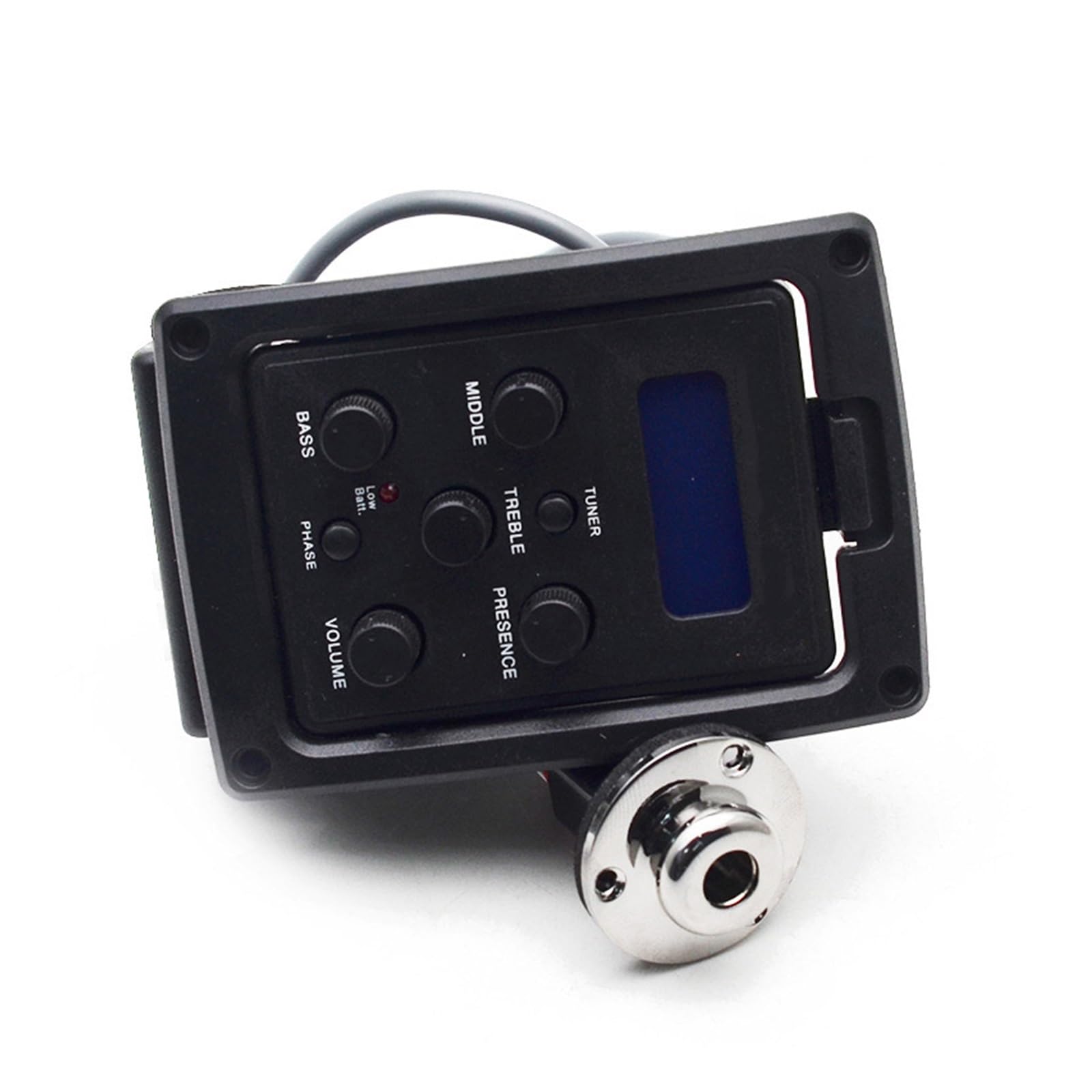 Gitarren-Tonabnehmer Für Anfänger Professioneller 4Band Equalizer Und Tonabnehmer Stimmgerät Für Akustikgitarren