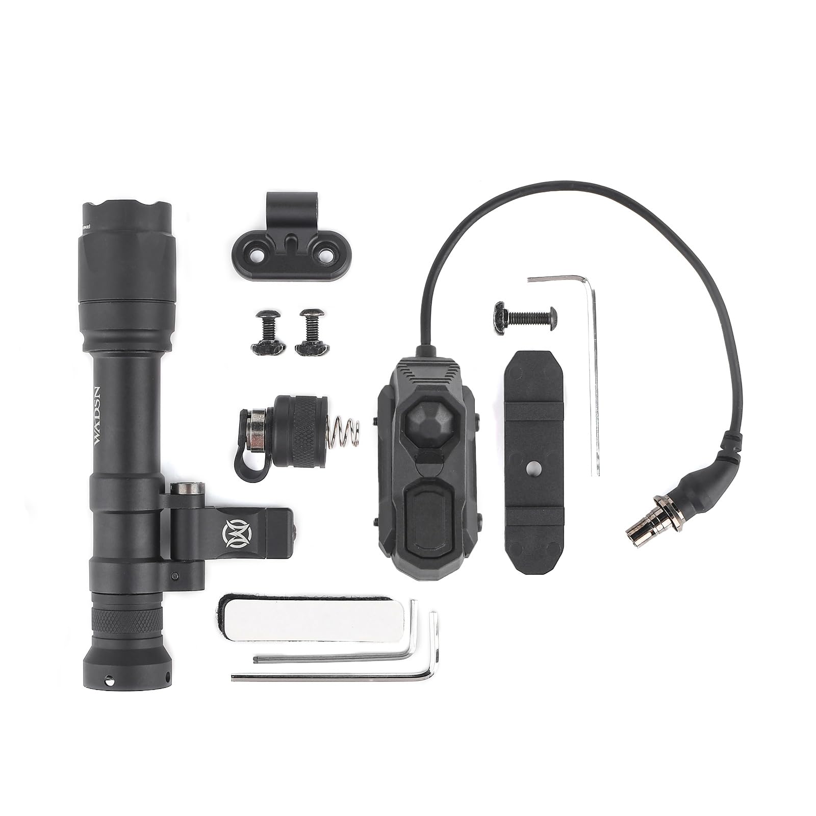 GLECTICAL M640C Tactical Rotating Mount Flashlight