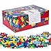GARUNK 1500 Pcs Classic Bricks Building Toys, with Wheel, Tire, Axle, Door, Window, Storage Backpack, Building Blocks Compatible with All Major Brands Learning & Educational Toys Gift for Kids 3+ Year