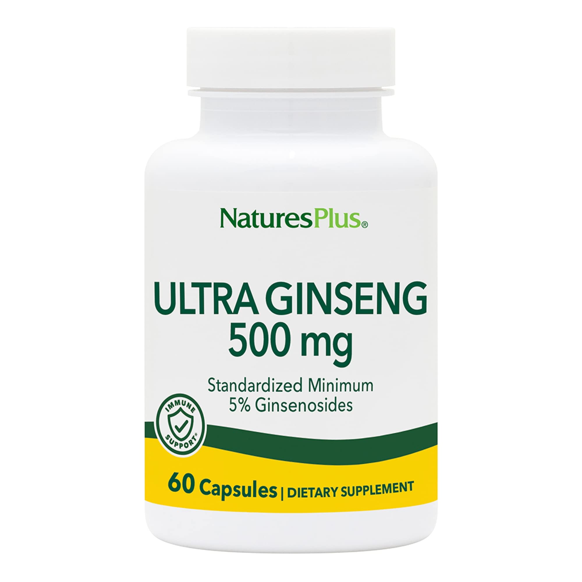 Nature'S Plus Ultra Ginseng 500Mg 60 Caps