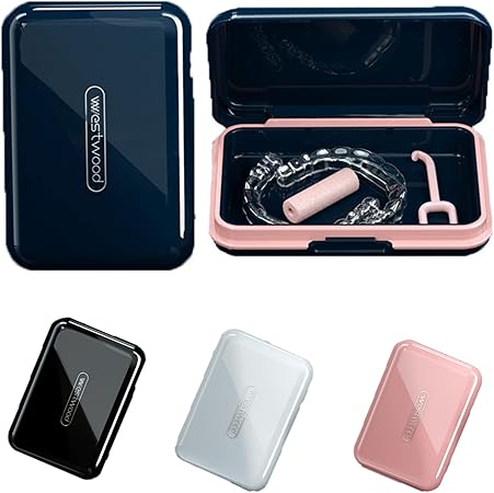 Amazon リテーナーケース おしゃれ マウスピース ケース 入れ歯ケース 矯正ボックス 義歯ケース 抗菌防湿 家庭旅行用 ポータブル 密閉 ケース 多機能 大容量 義歯ボックス 可愛い 矯正ボックス 軽くて小さい 入れ歯ケア用品 子供大人兼用 薬ケース ピルケース ホワイト