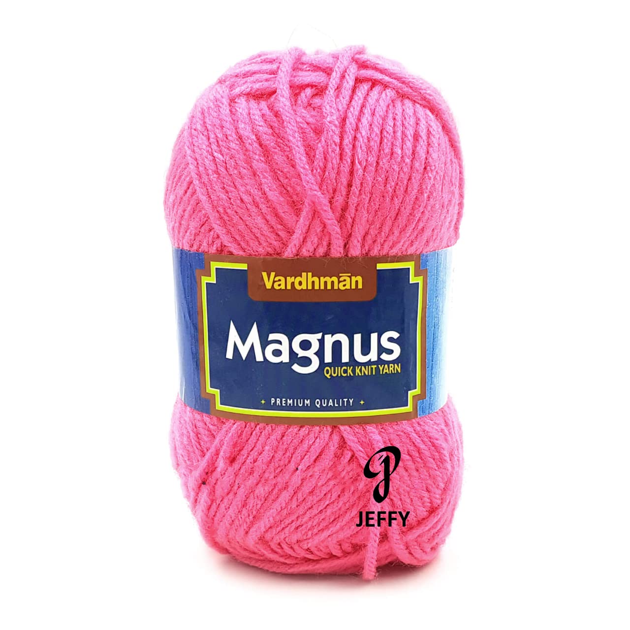 Vardhman Magnus Wool, 200 gm Thick Yarn (1 Ball /100 Gram Each) Best Used with Knitting Needles, Crochet Needles Wool Yarn for Knitting Dyed Shade no- 16