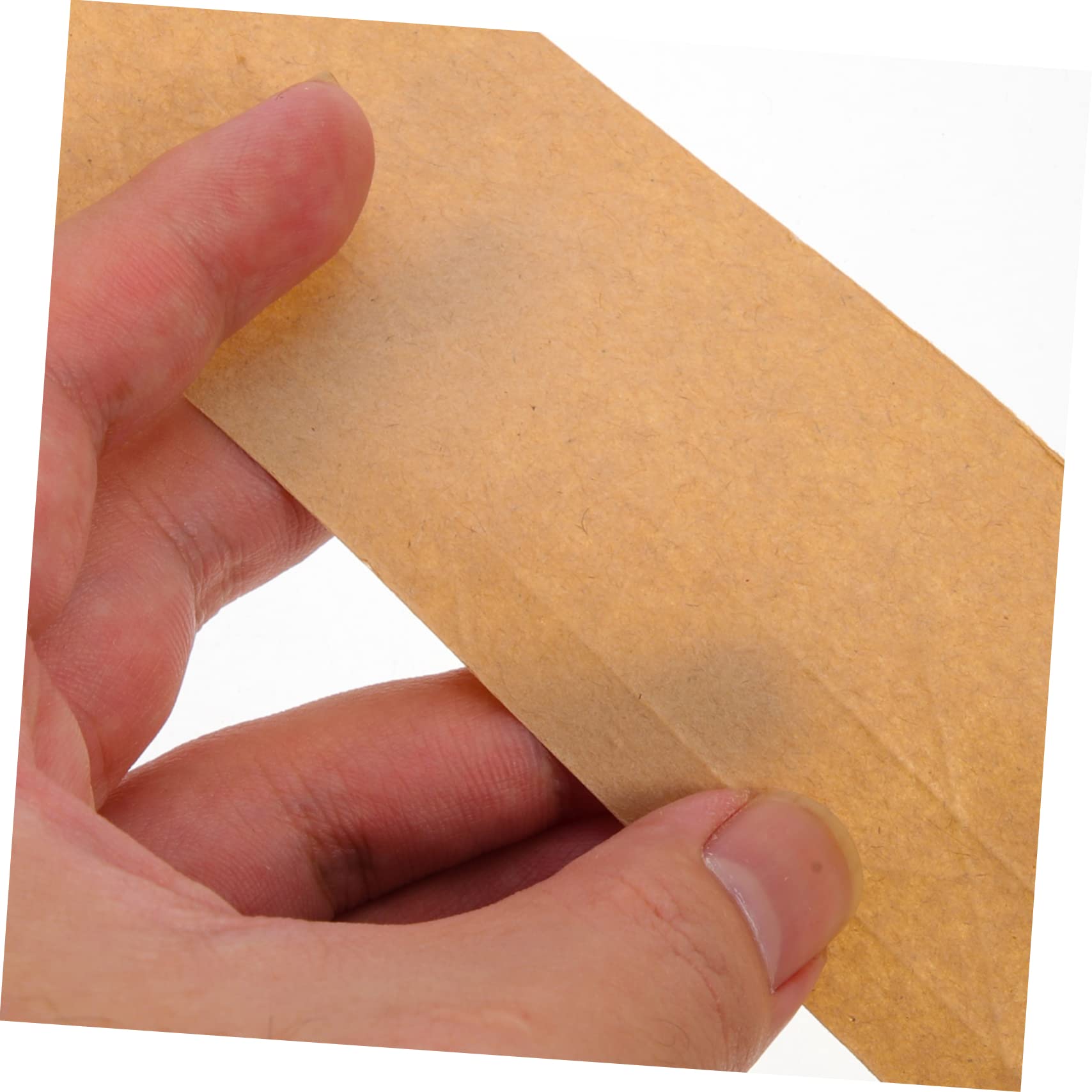 Uonlytech 3 Nastro per Pacchi Carta Kraft Adesione e Resistente Al Calore Scrivibile Ed Ecologico per Imballaggi e Sigillature Domestiche