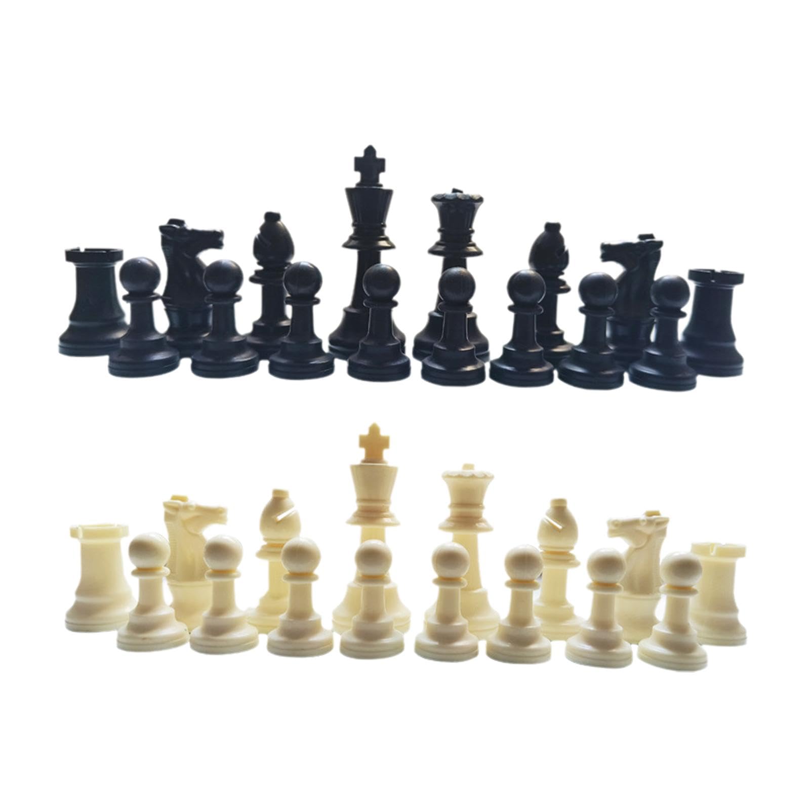32Pcs Chess Pieces Large 3.74 inch King for Tournament Beginners Kids Adults