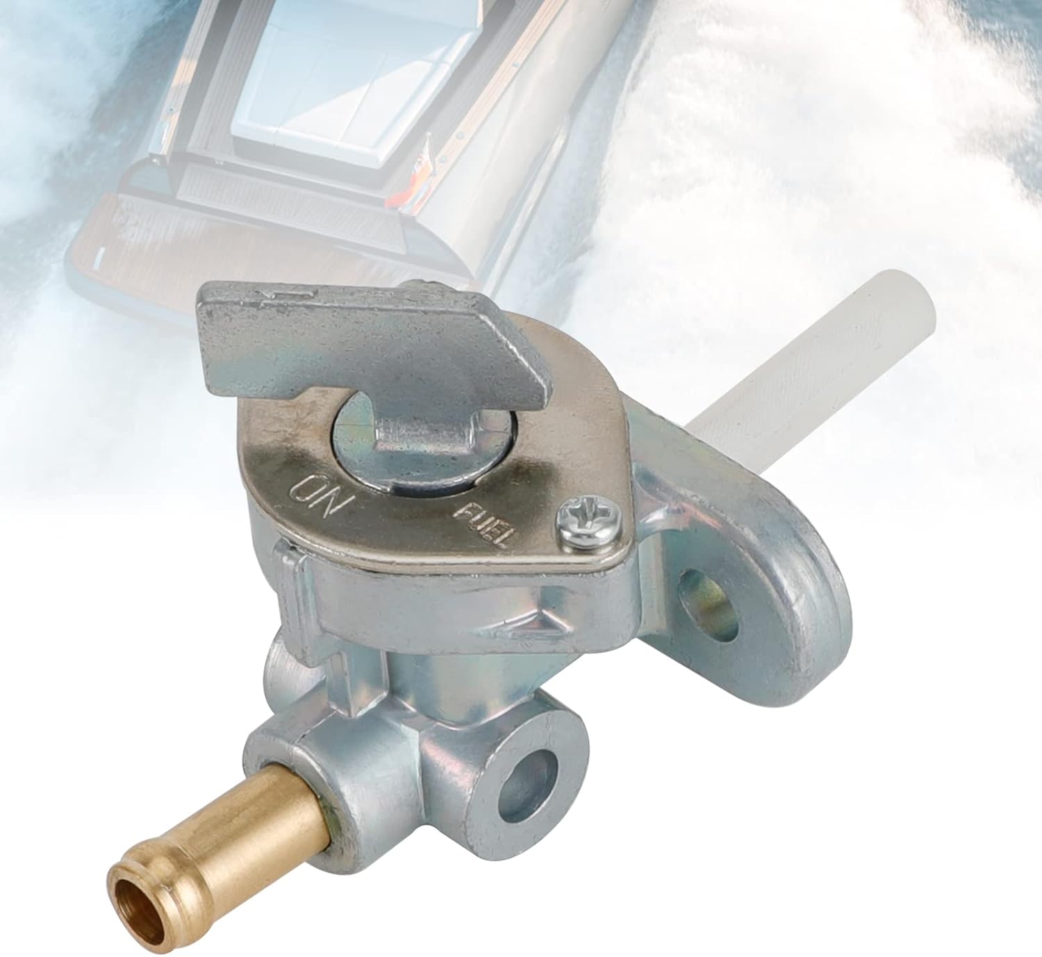Gas Tank Fuel Cock Valve Petcock Fit for Kawasaki KX65 2000-2018,KX85 KX85-II KX100 2001-2018,KX125 KX250 1999-2002#51023-1339 51023-0024