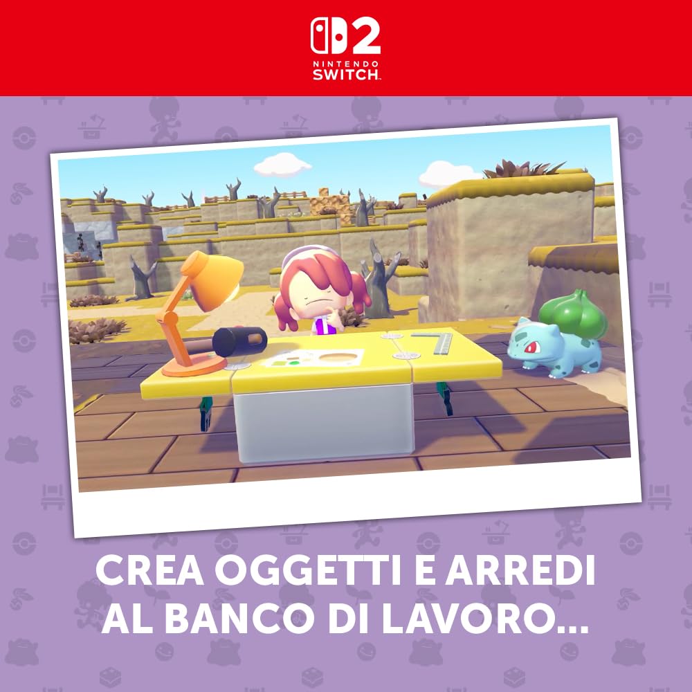 Pokémon Pokopia - Nintendo Switch 2 - Ed. Italiana - Versione su scheda