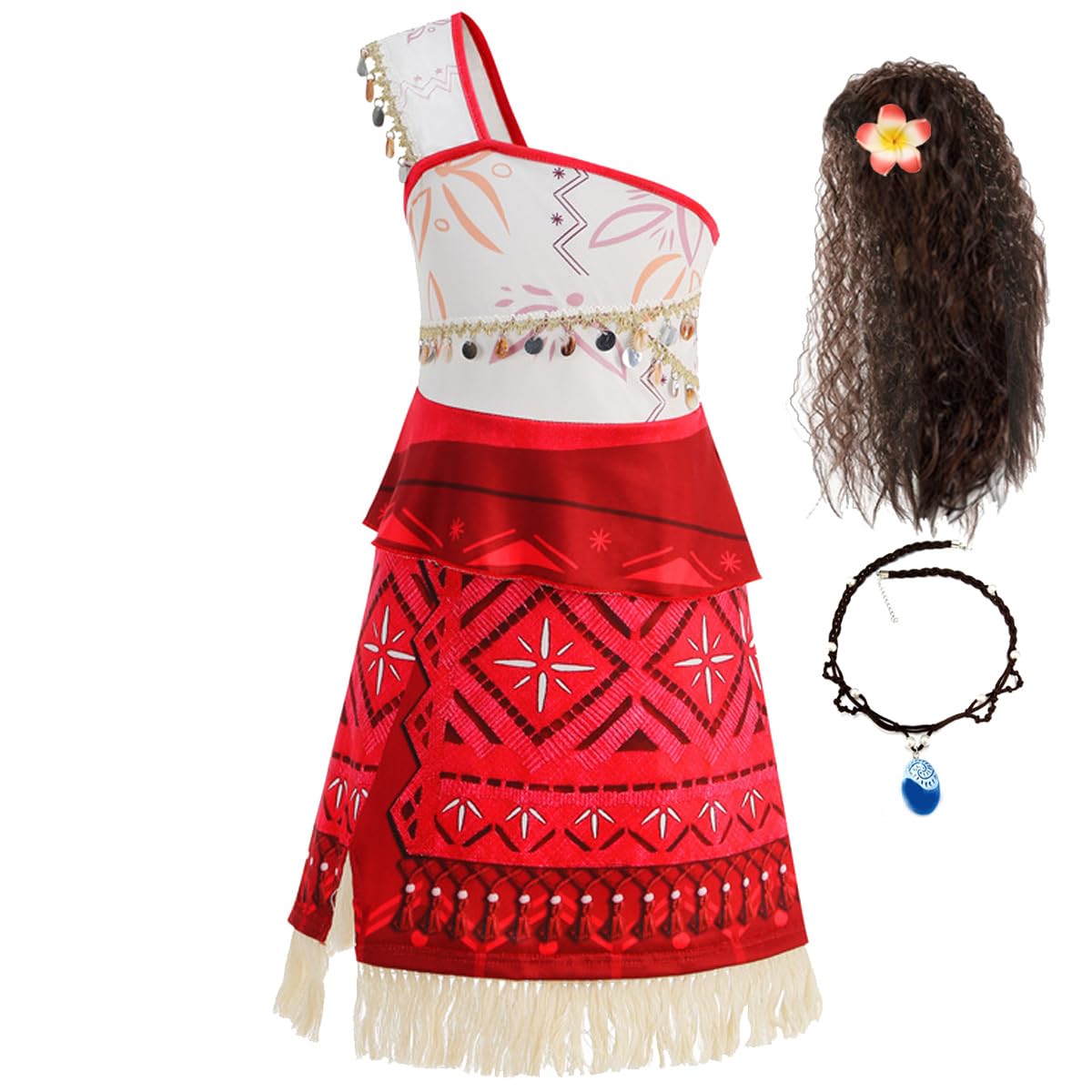 iTVTi Princess Dress for Little Girl Ocean Adventure Halloween Carnival Cosplay Costume