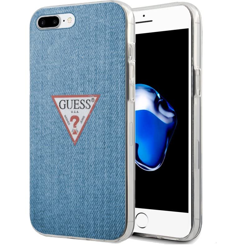 Cool Case for iPhone 6 Plus/iPhone 7 Plus / 8 Plus License Guess Jeans blue - Image 2