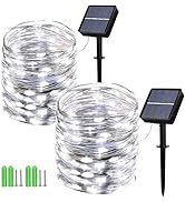 3M LED Kersttrappen Lichtsnoer met 338 LED, inclusief Kerstman, warm witte kerstverlichting met 8 modi, timer en geheugenfunctie, waterdicht kerstdecor voor binnen en buiten, kerstboom, ramen