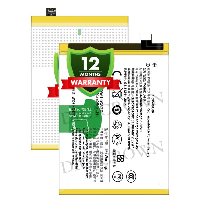Image of Original B-F0 Battery Compatible for Vivo V11 Pro - (3400mAh) - 1 Year Warranty DF7