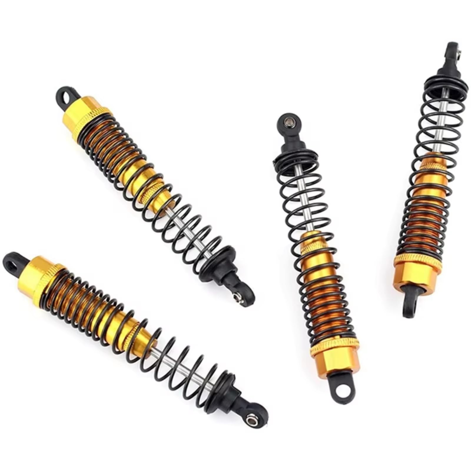 Ammortizzatore RC Compatibile Con HSP 1/10 Ricambi Per Auto RC 16 Pezzi Ammortizzatori Anteriori E Posteriori In Lega Di Alluminio Da 108 Mm Per Sospensioni A Molla