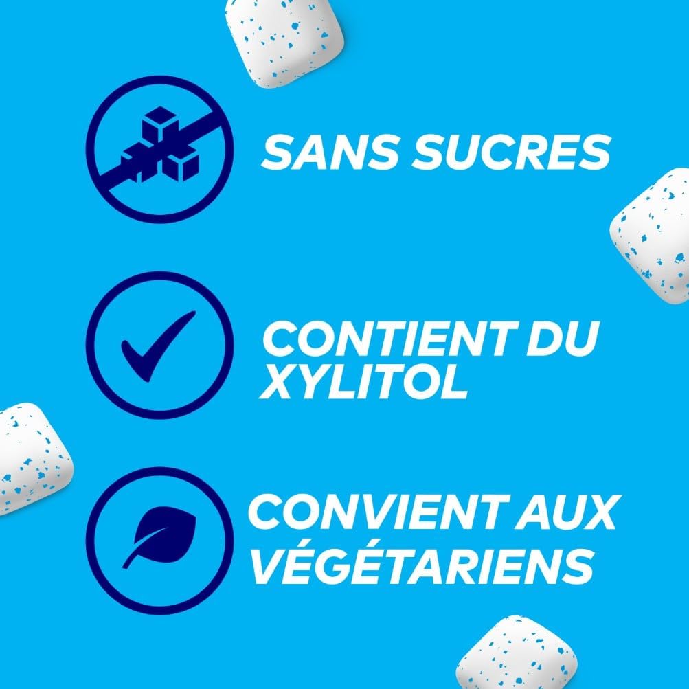 FREEDENT Refreshers Chewing-gum Mangue Ananas 30 dragées sans sucres 67 g