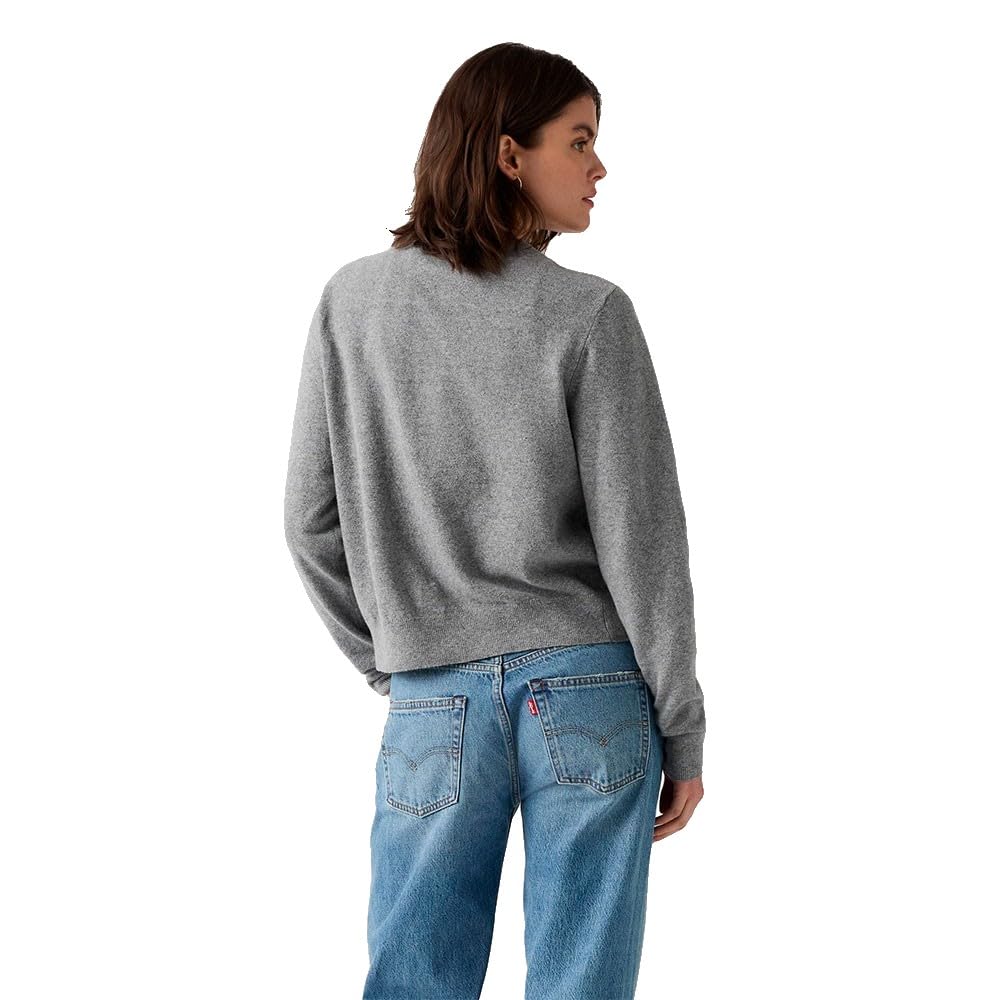 Levi's Tara Super Soft Crewneck Cardi Maglione Cardigan Donna (Pacco da 1)