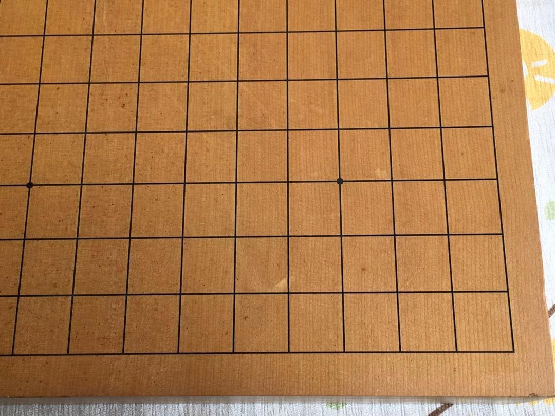 卓上碁盤　碁盤　本榧 天地柾目　厚さ約6cm 縦46cm 横約42cm 本榧卓上将棋盤 2寸8分（一枚板・天柾） sb20716 | 前川榧碁盤店