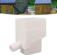 Vista 2 de TUORE Kit desviador de bajada, sistema desviador de recolección de agua de lluvia, profesional, resistente a los rayos UV, universal, reutilizable