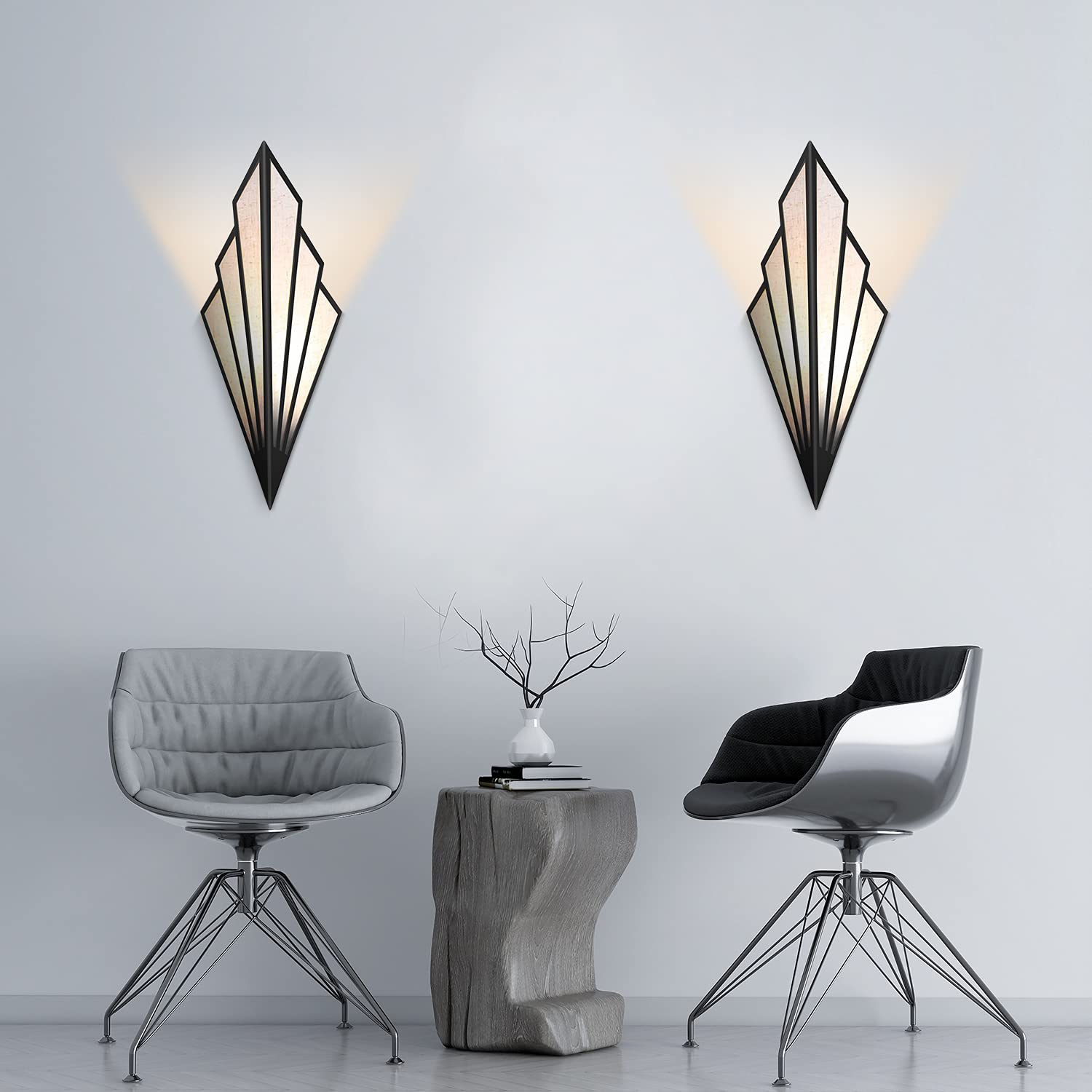 Synthetisch Art deco wandlampen Duurzaam Synthetisch Art deco wandlampen Duurzaam