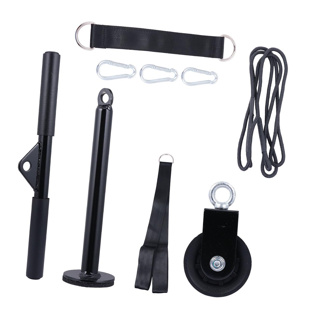 Toyvian 9piezas Máquina De Poleas Kit Entrenamiento Sistema Poleas Elevación Fácil Transportar