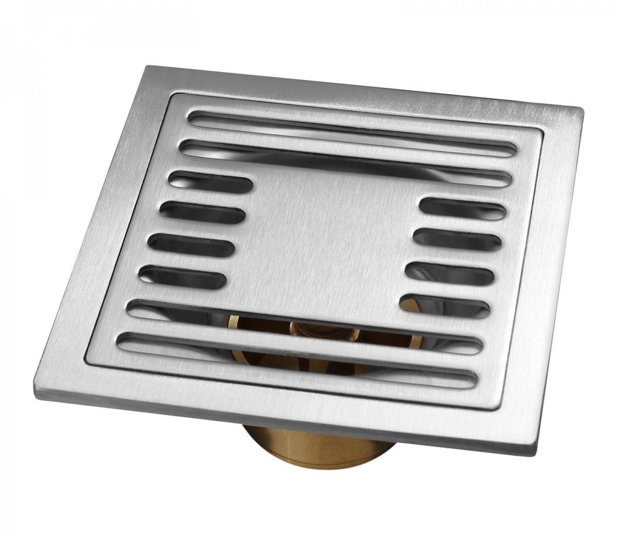 Runder Dusche Bodenablauf Aus Kupfer, 10x10 Cm – Verdickt, Geruchshemmend, Mit Abnehmbarem Deckel, Für Bad & Küche