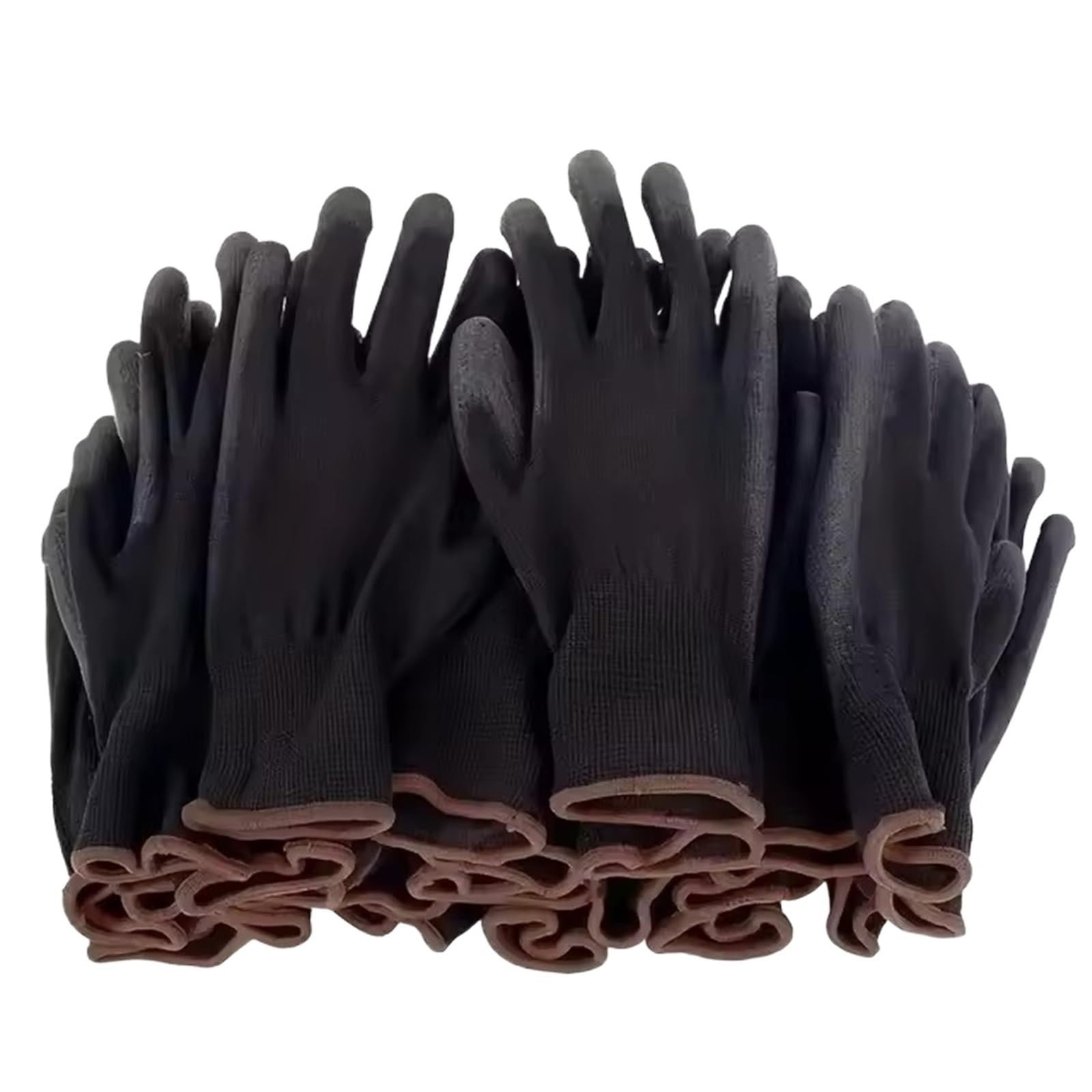 Gants De Travail Antidérapants 10 paires de gants travail antidérapants for le jardinage et du bois(10Pairs XL)