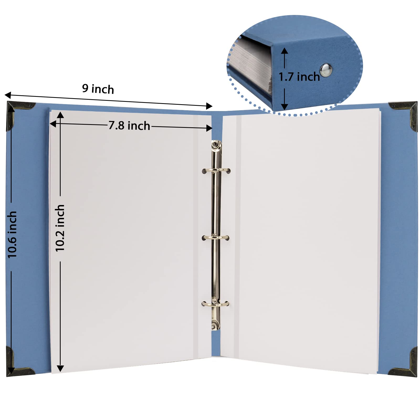 Album Fotografico Autoadesivo Vienrose - 60 Pagine, Copertina Rigida, Senza Acidi, Regalo Perfetto - Foto 9