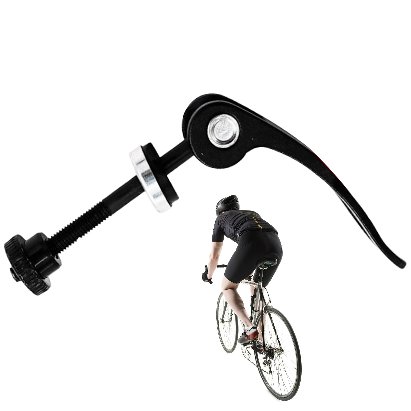 Morsetti per reggisella per bici, Morsetto a sgancio rapido per sedile per | bici |Pratico bullone del morsetto del legante delle viti del reggisella,Parte di ricambio per ciclismo con bullone per clip