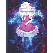 Composition NoteBook Touhou 28 | 8.5 x 11 In | 110 Pages College Ruled Universe Galaxy Planet Office School For Children Teens Kids, Planet , Students Girls For Home School College